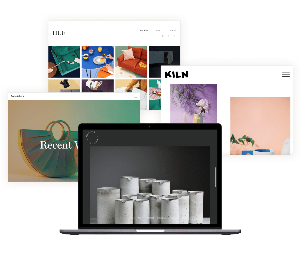 Design portfolio templates